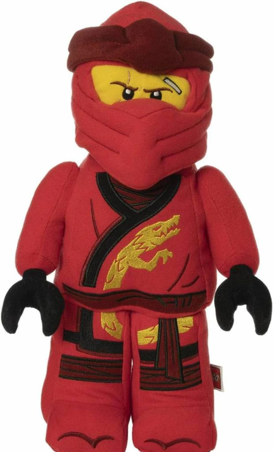 Manhattan Toy Lego Ninjago Cole 13 Inch Plush Doll - Ninja Warrior Stuffed Character Toy for Kids