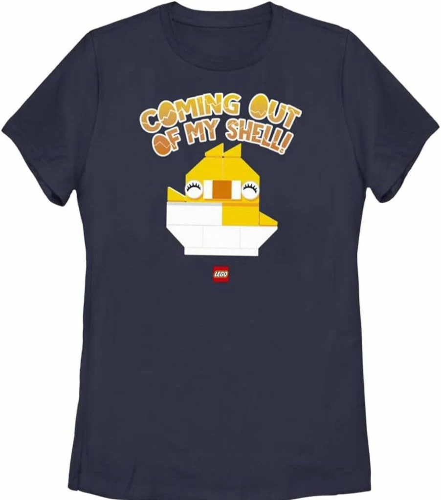 Fifth Sun Women's Lego Shell Shock Graphic Short Sleeve T-Shirt