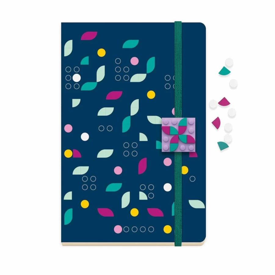 Amazon IQ LEGO Dots DIY Craft Notebook Kit with Sliding Charm, Creative Building Toy for Kids, Perfect Birthday Gift for Boys & Girls Who Love Arts & Crafts