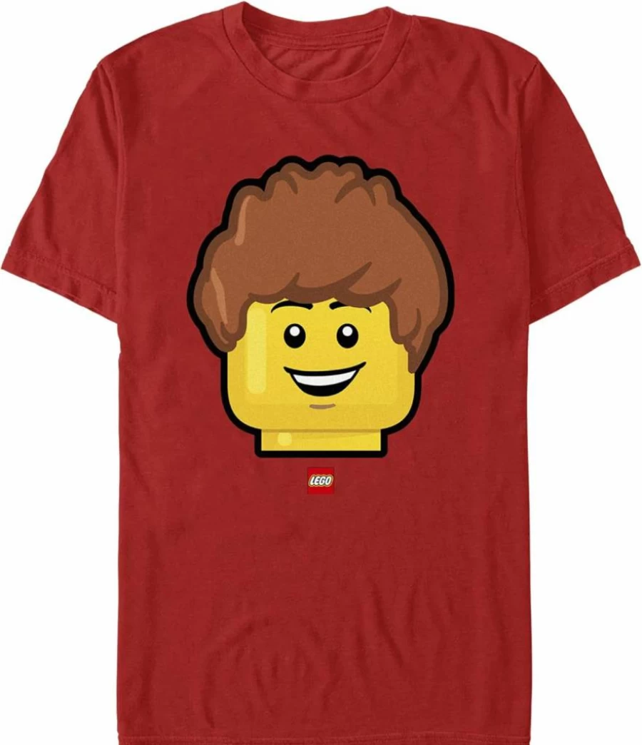 Fifth Sun Men's Lego Big Head Graphic Short Sleeve T-Shirt