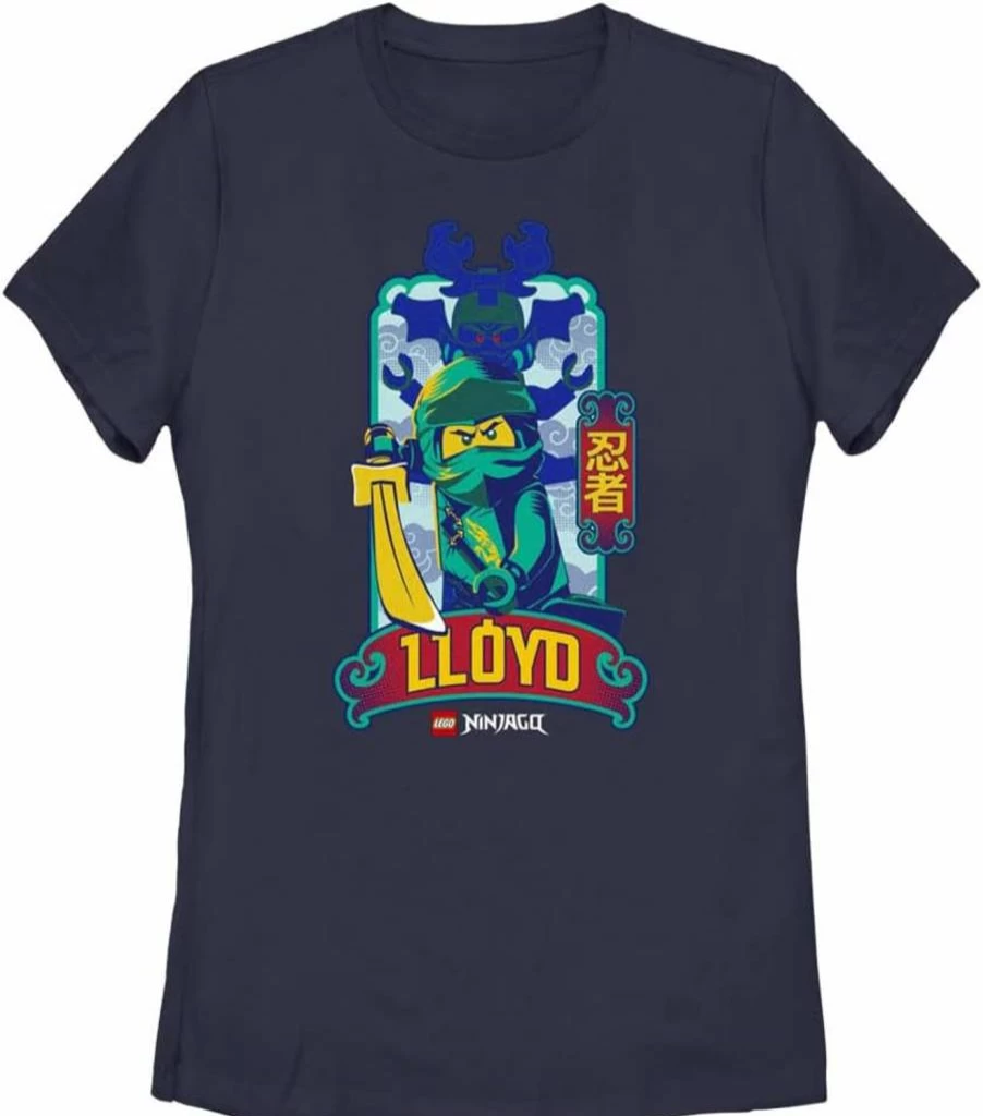 Fifth Sun Women's Short Sleeve Lego Ninjago Lloyd Graphic Tee Shirt