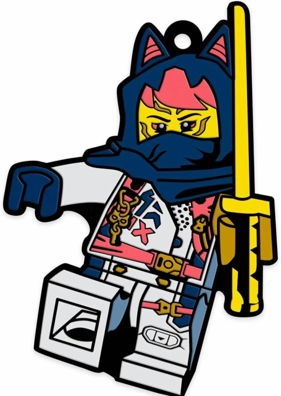 IQ 3 Inch Sora Ninjago Silicone Refrigerator Magnet for Kids Lockers, Kitchen Decor, Collectible Gift (53350)