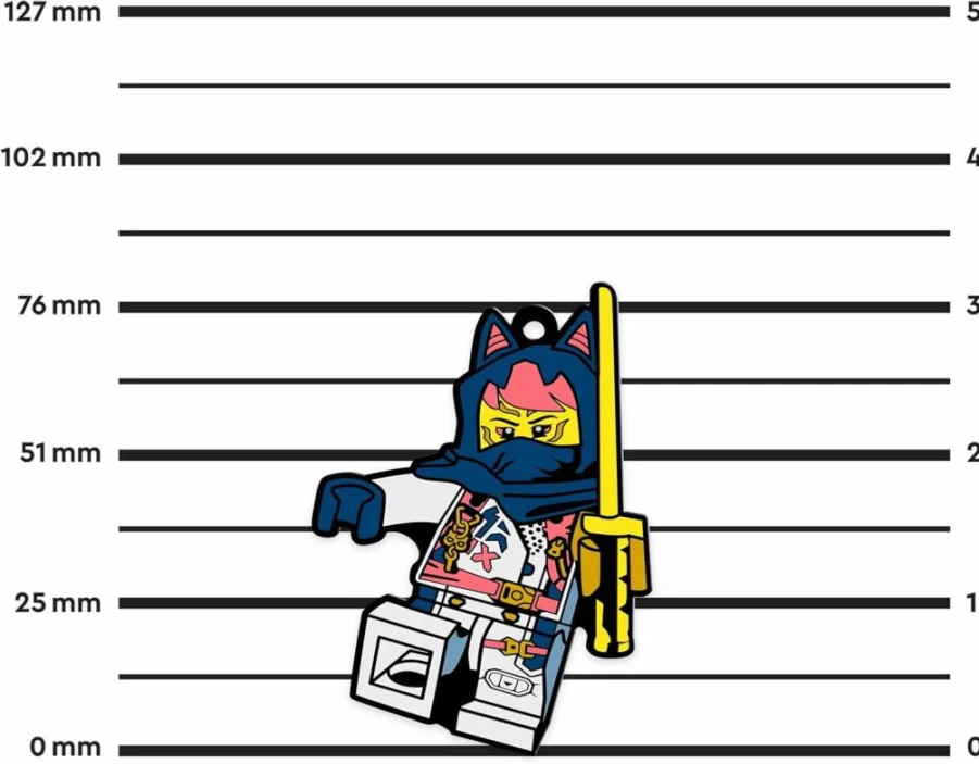IQ 3 Inch Sora Ninjago Silicone Refrigerator Magnet for Kids Lockers, Kitchen Decor, Collectible Gift (53350)