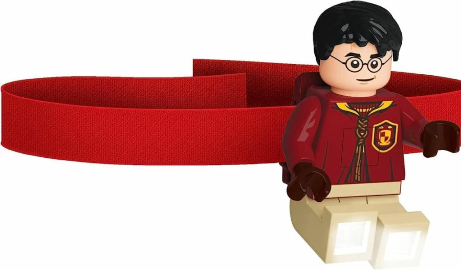 IQ Harry Potter LED Desk Lamp - 3" Lego-Style Figure with Light, Hogwarts Gift
