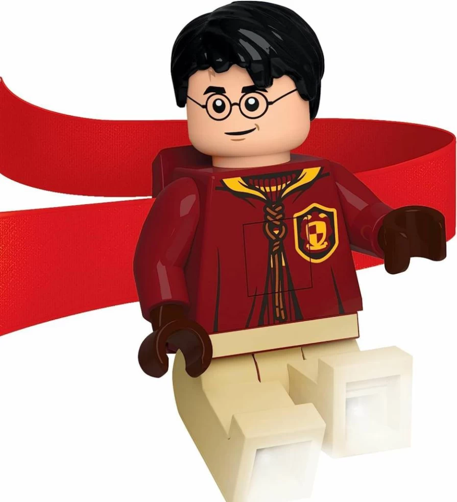 IQ Harry Potter LED Desk Lamp - 3" Lego-Style Figure with Light, Hogwarts Gift