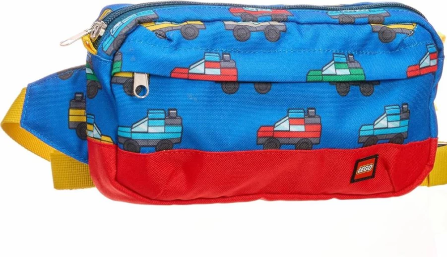 LEGO Cars Themed Blue Hip Pack for Kids - Official LEGO Waist Bag