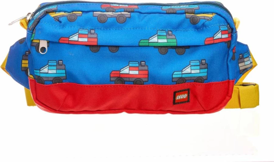 LEGO Cars Themed Blue Hip Pack for Kids - Official LEGO Waist Bag