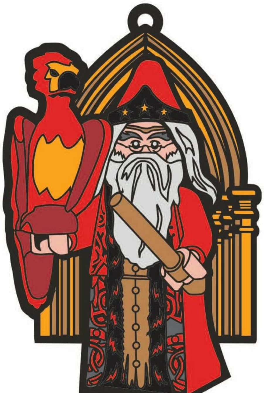 IQ Harry Potter Dumbledore Silicone Fridge Magnet - 4 Inch Collectible Toy for Kids, Kitchen & Locker Decor (53282)