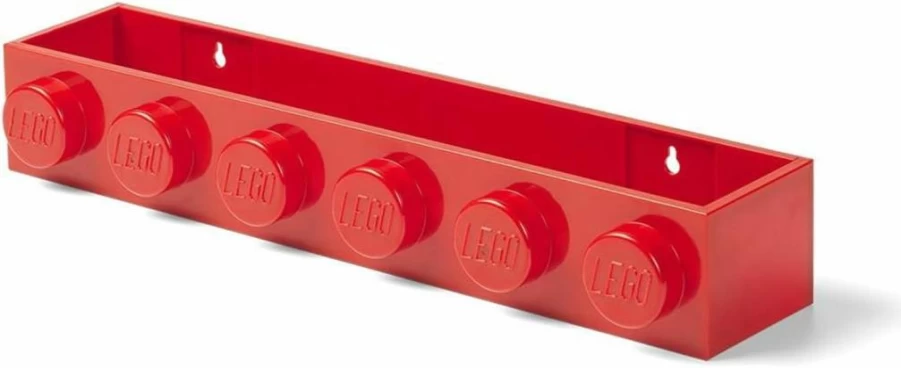 Room Copenhagen Lego Book Shelf - Grey Floating Wall Storage for LEGO Collections & Display