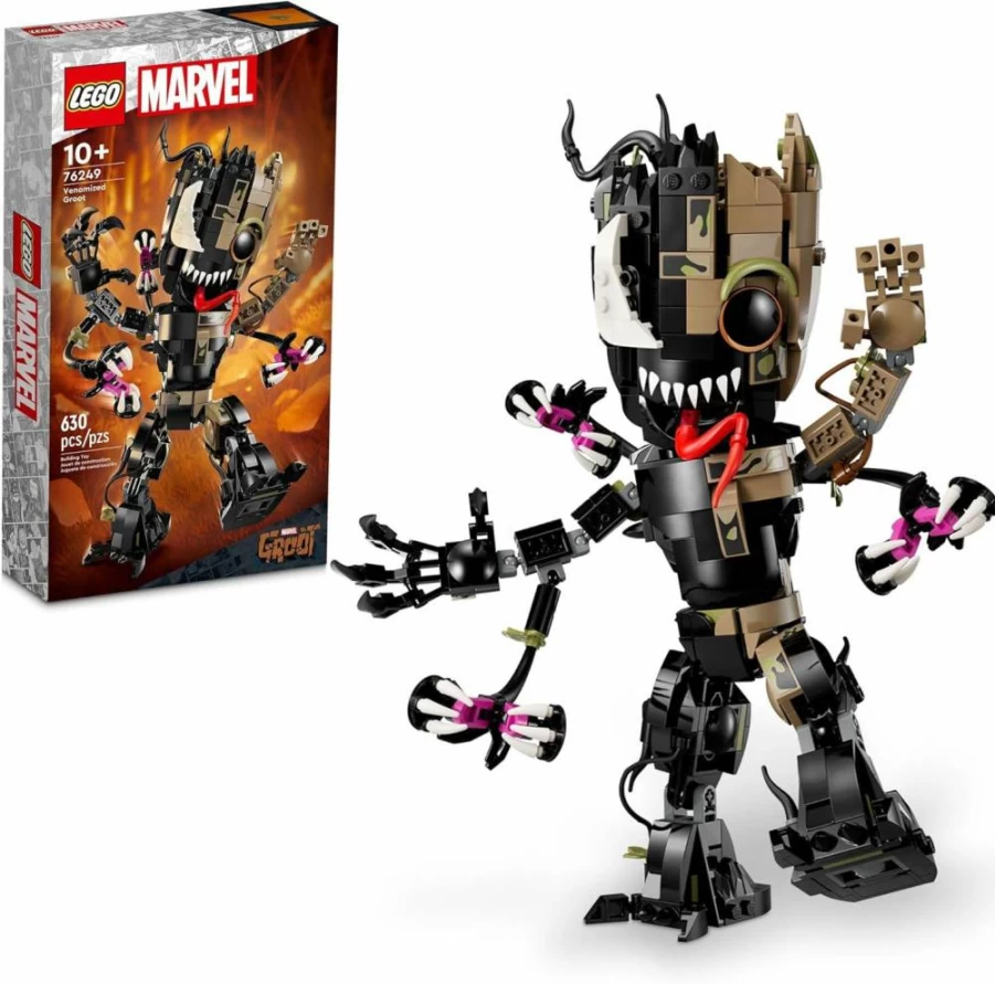 LEGO Marvel Venomized Groot 76249 Building Set – Transformable Guardians of The Galaxy Toy for Kids Ages 10+, Collectible Action Figure for Play and Display, Best Birthday Gift for Marvel Fans