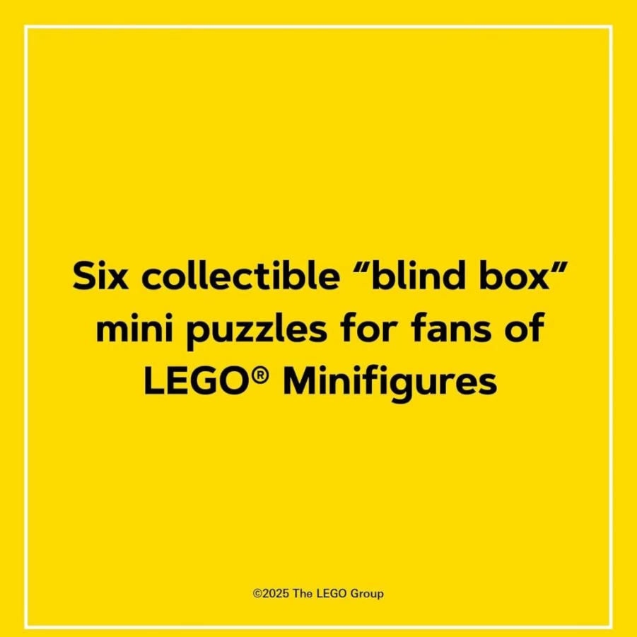 LEGO Christmas Mystery Minifigure Mini Puzzles - Holiday Building Toy Set