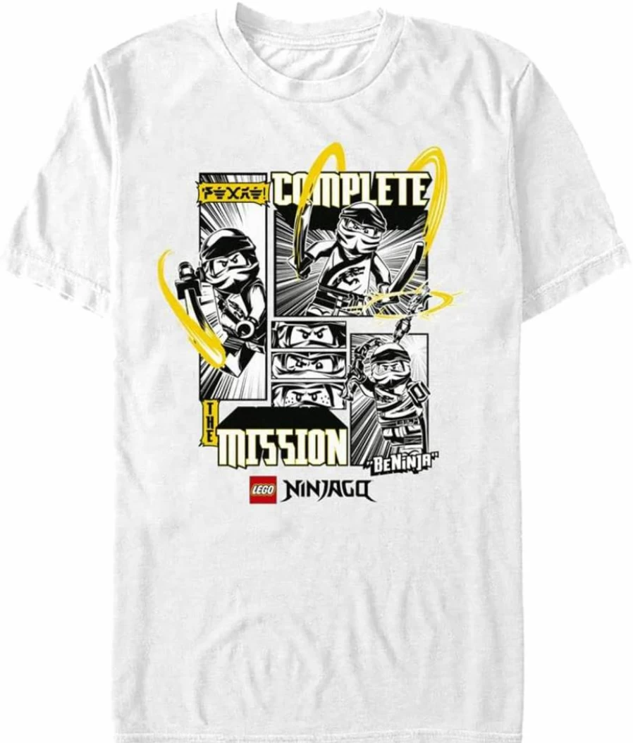 Fifth Sun Men's Lego Ninjago The Mission Graphic Short Sleeve T-Shirt