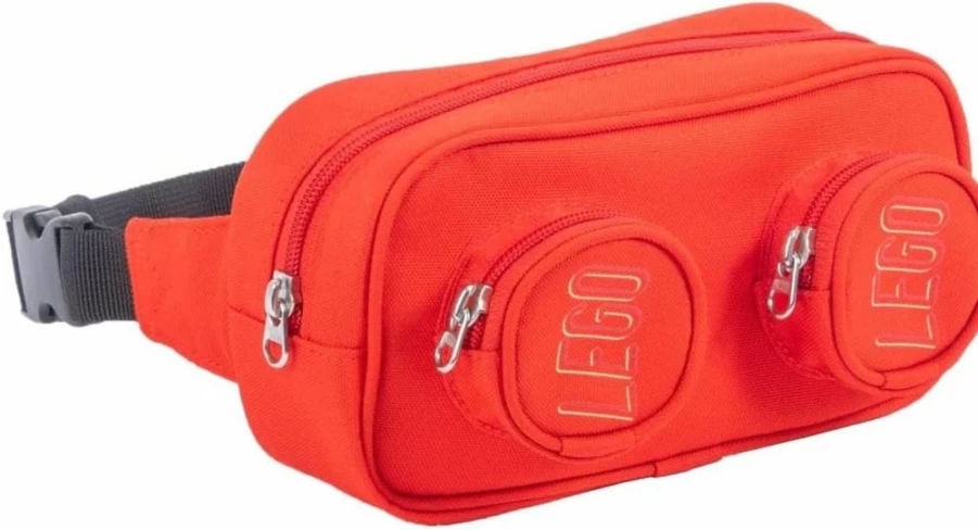 LEGO Kids' Unisex Brick-Themed Hip Bag for Boys and Girls