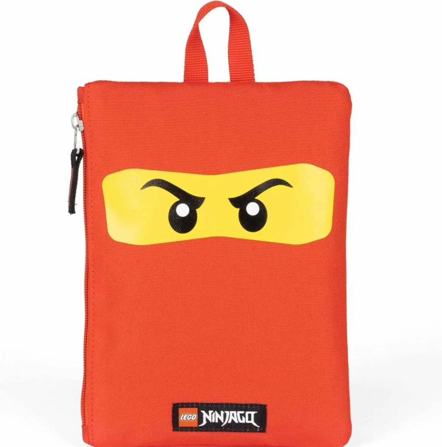 LEGO Ninjago Themed Accessory Pouch for Collectibles and Mini Figures