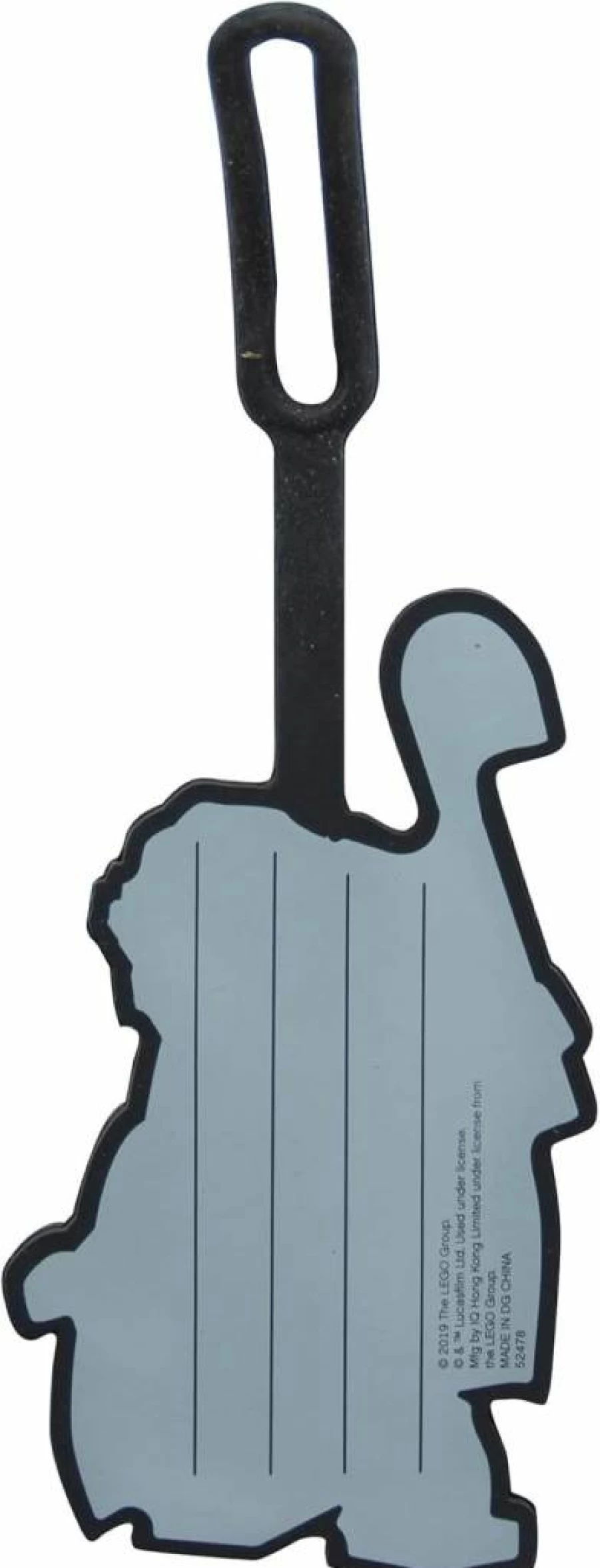 IQ Star Wars Darth Vader Silicone Luggage Tag for Suitcase, Backpack, Travel - Christmas Gift (52478)