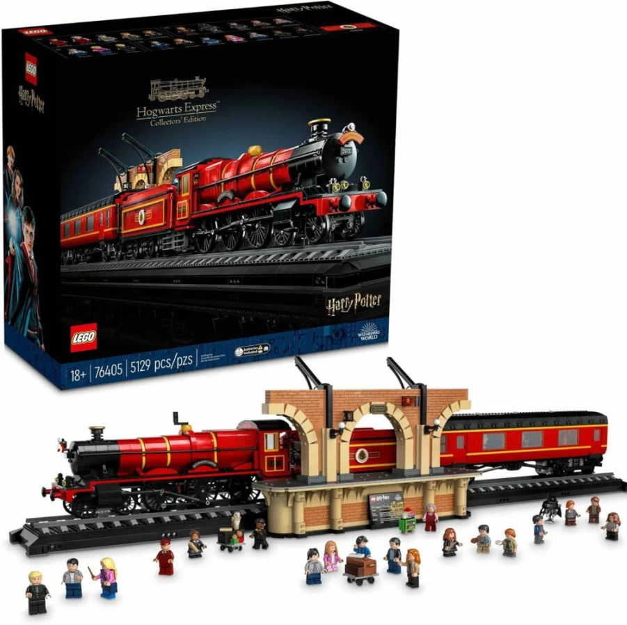 LEGO Harry Potter Hogwarts Express 76405 Collector's Edition | Detailed Replica Train Model | Adult Building Set | Official Film Memorabilia