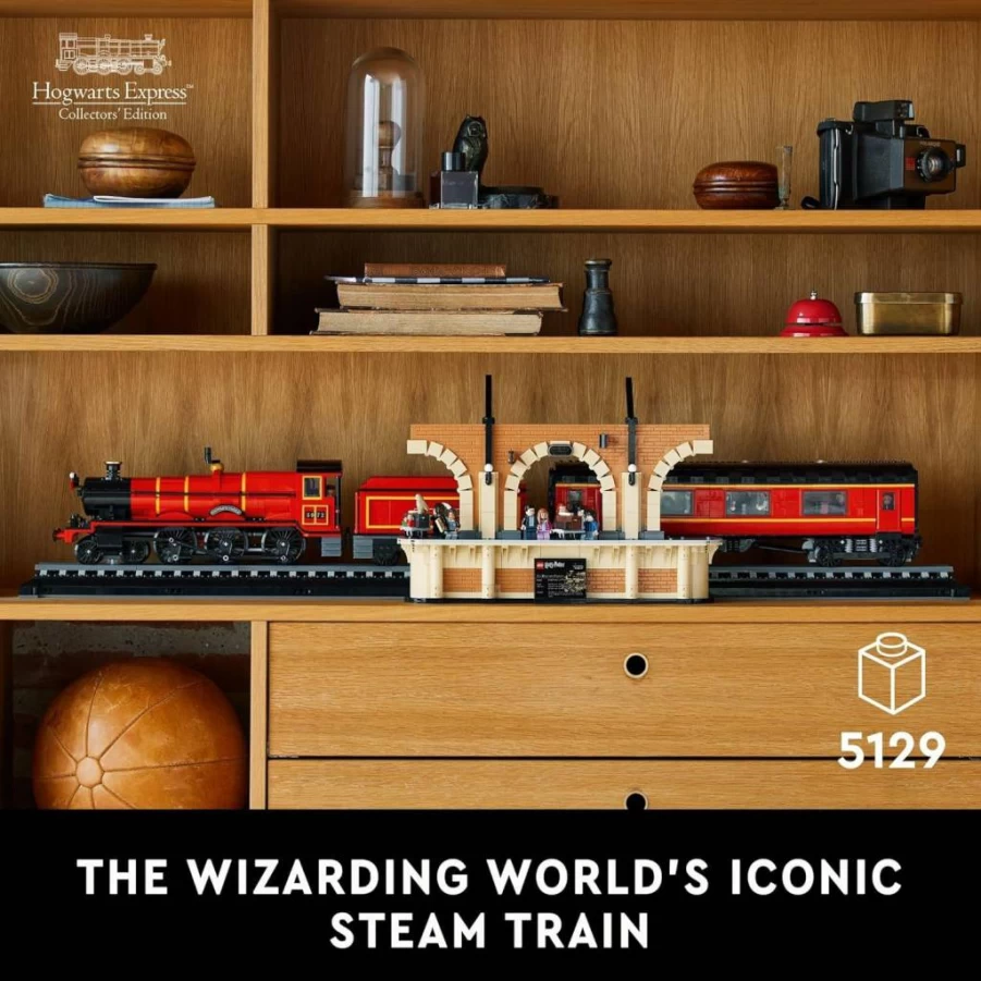LEGO Harry Potter Hogwarts Express 76405 Collector's Edition | Detailed Replica Train Model | Adult Building Set | Official Film Memorabilia