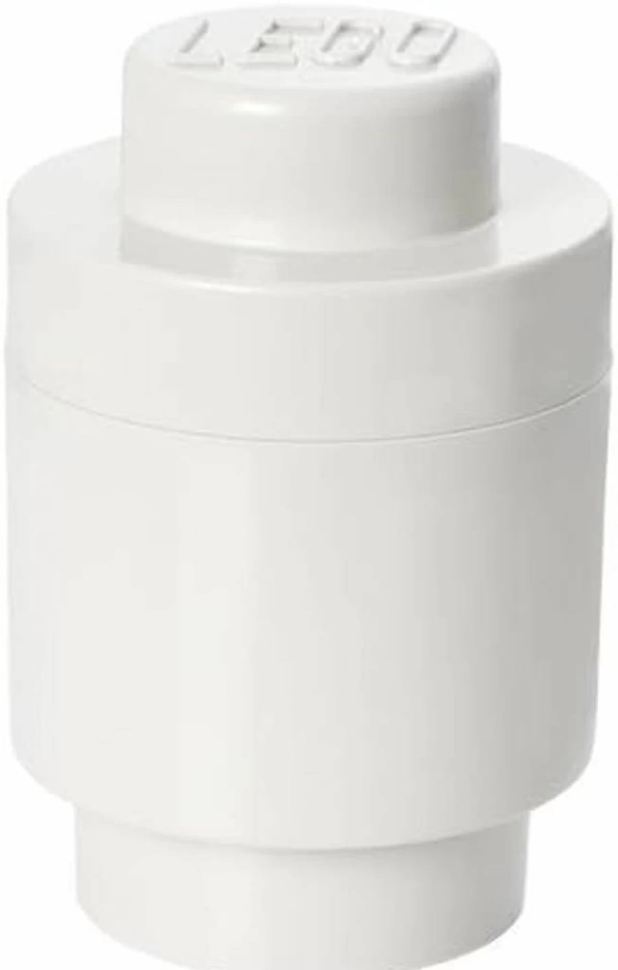 LEGO Stackable Round Brick Storage Box - Room Copenhagen Black Organizer for LEGO Bricks