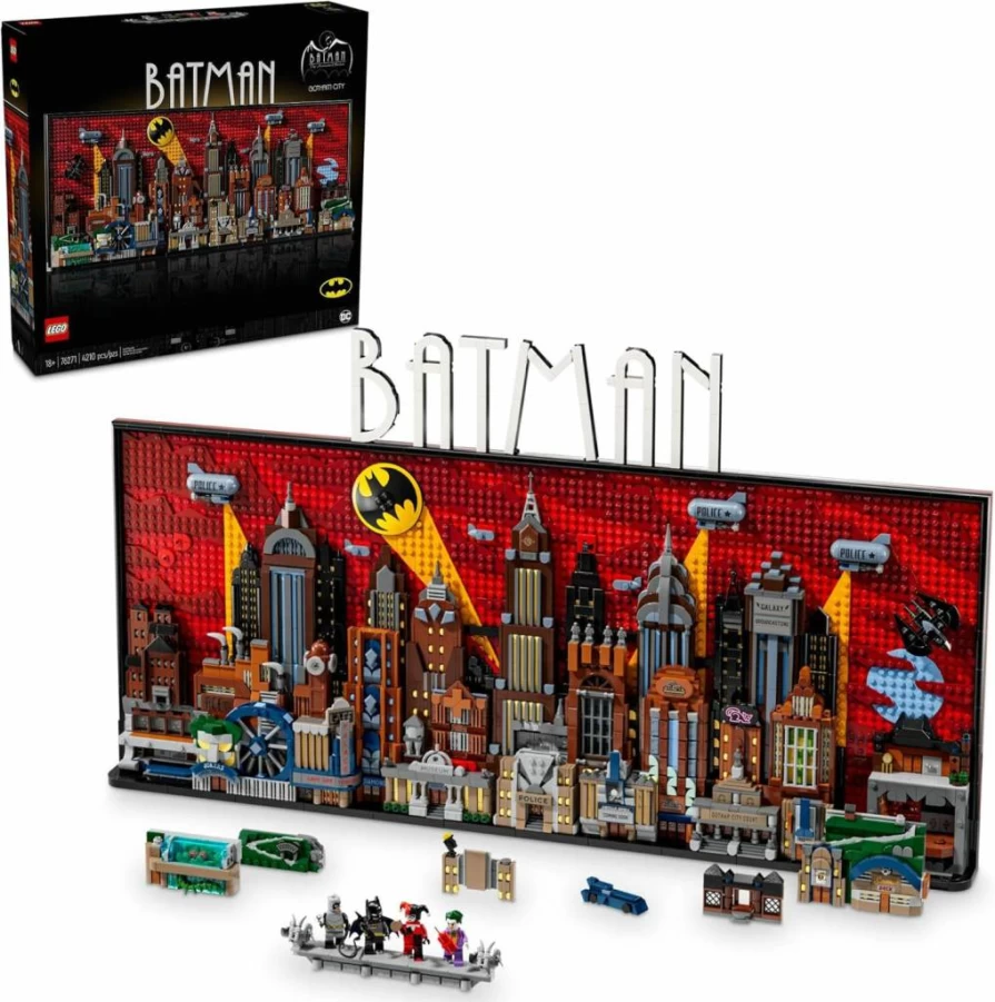 LEGO DC Batman: The Animated Series Gotham City Building Set 76271 for Adults with Minifigures, Super Hero Collectible Gift for Fans of Action & Adventure Movies