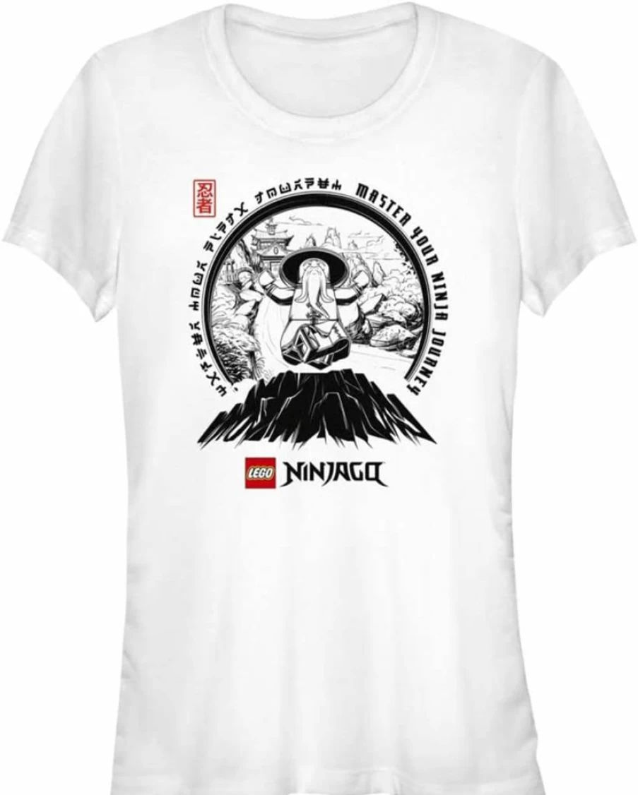 Fifth Sun Women's Ninjago Lego Meditation Short Sleeve T-Shirt
