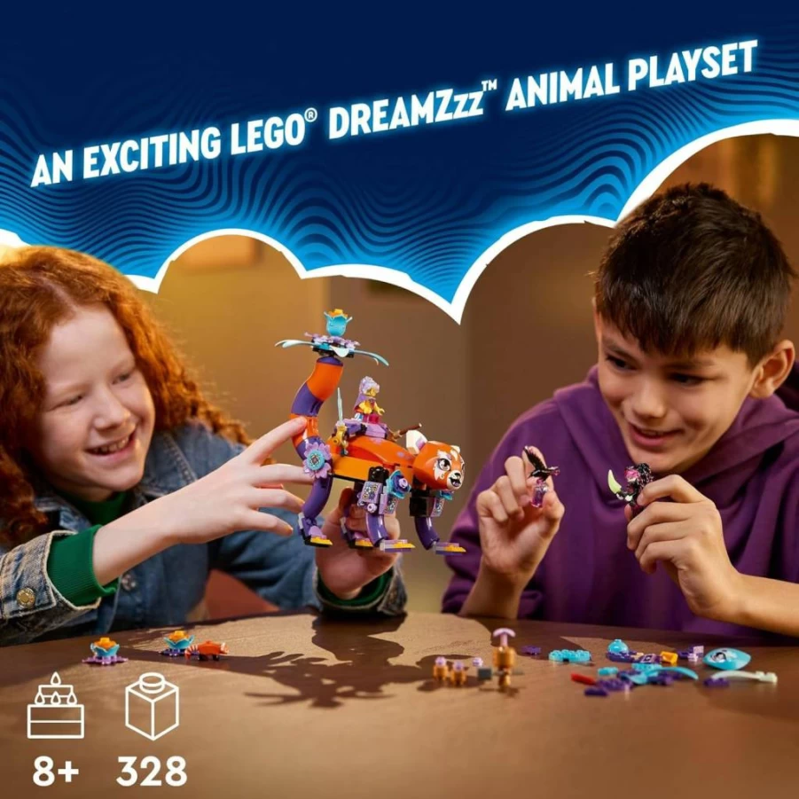 LEGO Dreamzzz 71481 Izzie's Dream Animals Building Set - Creative Construction Toy for Kids Ages 8+, Perfect Birthday Gift for Girls & Boys