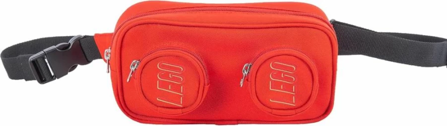 LEGO Kids' Unisex Brick Pattern Hip Pack - Adjustable Waist Bag for Children