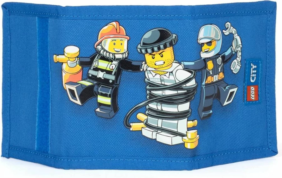 LEGO Kids Wallet for Boys and Girls with Clear ID Window, Card Pockets & Secure Hook Loop Closure – Unisex Trifold Wallet