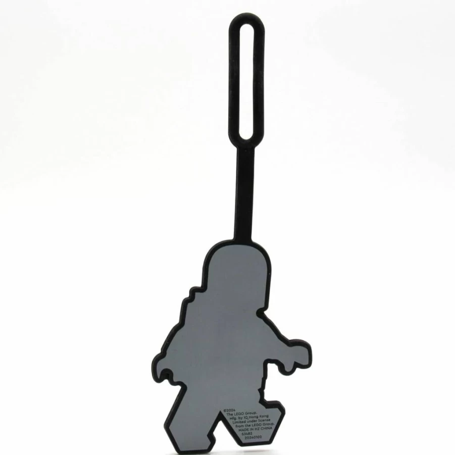 IQ Lego Spaceman Silicone Bag Tag - Blue (53482) - Durable & Fun Keychain for Kids & Collectors