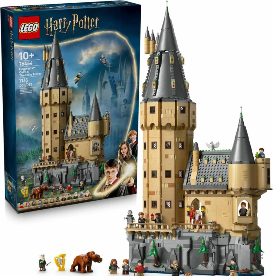 LEGO Harry Potter Hogwarts Castle Building Set 76454 with 12 Minifigures - Harry Potter, Dumbledore & More - Creative Gift for Kids Ages 10+