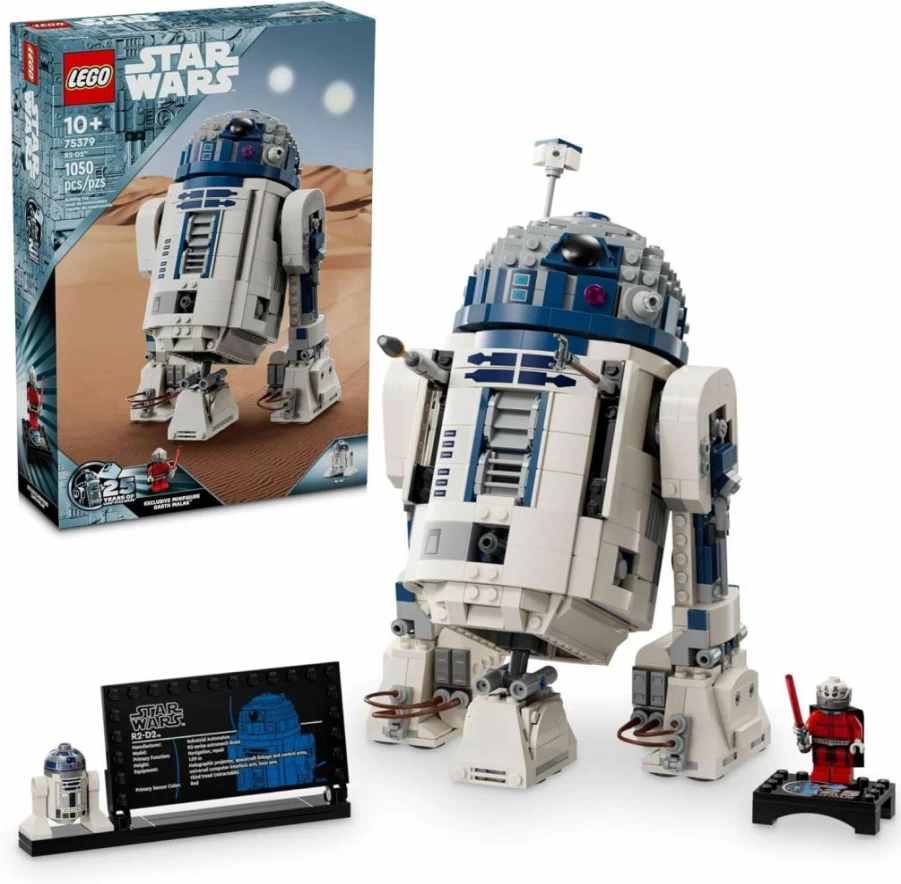 LEGO Star Wars R2-D2 75379 Building Set with Darth Malak Minifigure - Collectible Model Kit for Kids & Adults, 10+ Years - Creative Gift for Star Wars Fans
