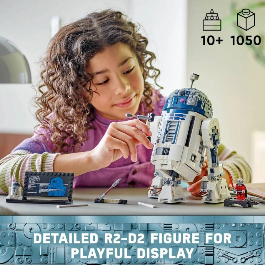 LEGO Star Wars R2-D2 75379 Building Set with Darth Malak Minifigure - Collectible Model Kit for Kids & Adults, 10+ Years - Creative Gift for Star Wars Fans
