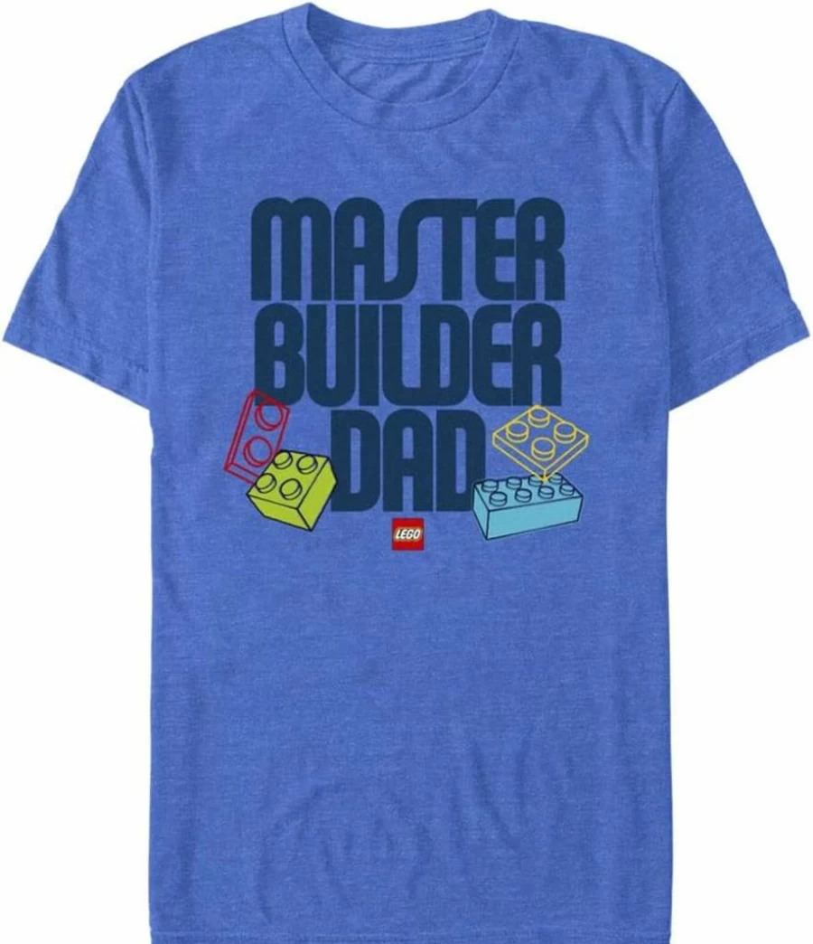 Fifth Sun Lego Builder Mom & Men's Graphic Short Sleeve T-Shirt