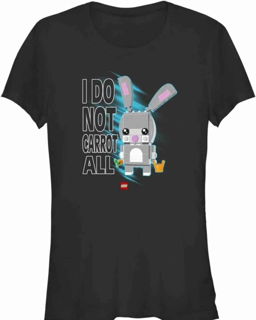 Fifth Sun Women's Bad Hare Vintage Graphic Short Sleeve T-Shirt | Retro Lego Inspired Tee