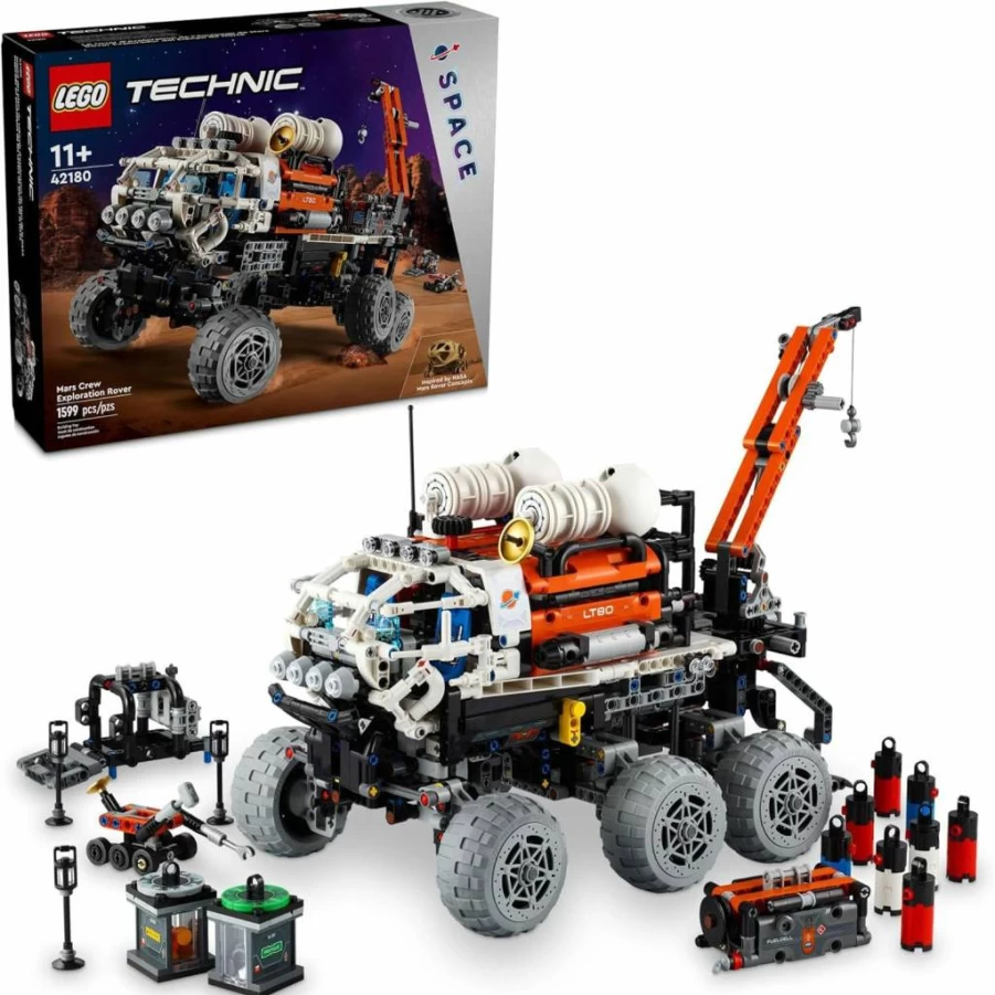 LEGO Technic NASA Mars Rover Building Kit 42180 – STEM Space Toy for Kids Ages 10+, Science Project Gift for Boys & Girls, Advanced Construction Set