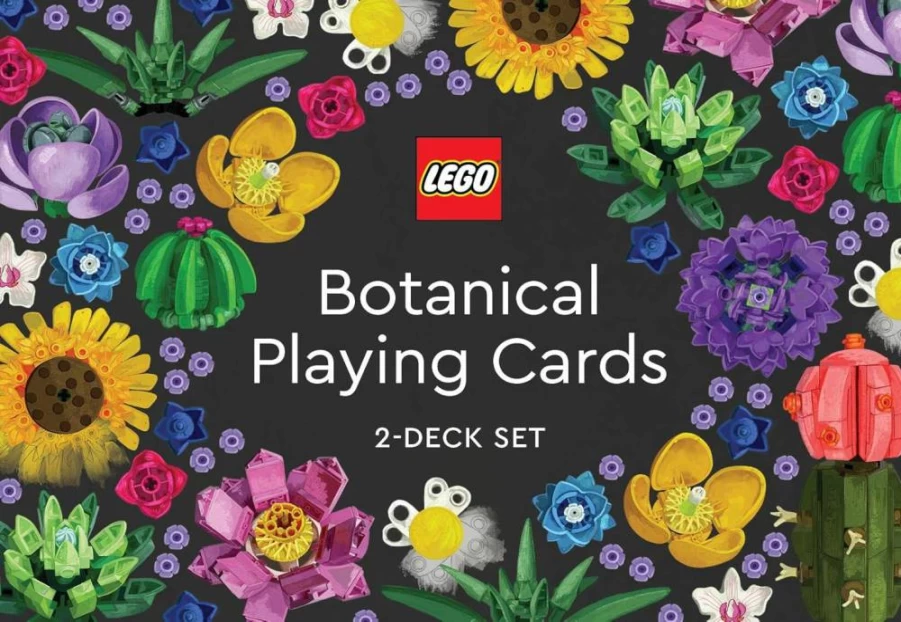 Chronicle Books LEGO Botanical Playing Cards – Collectible Card Deck for LEGO Fans