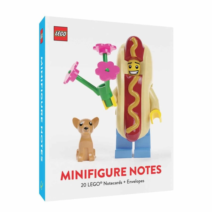 Amazon Lego Minifigure Notecards Set: 20 Creative Note Cards with Envelopes for Gift-Giving