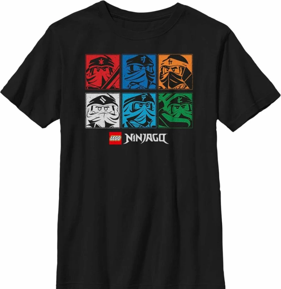 Fifth Sun Boys' Lego Ninjago Color Unite Short Sleeve T-Shirt for Kids