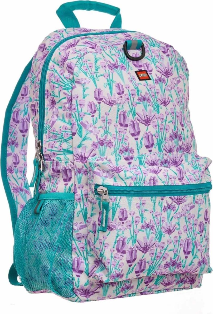 LEGO Minifigure Kids Backpack for School & Travel - Adjustable Padded Straps, Fun Prints, Durable Bookbag for Boys & Girls