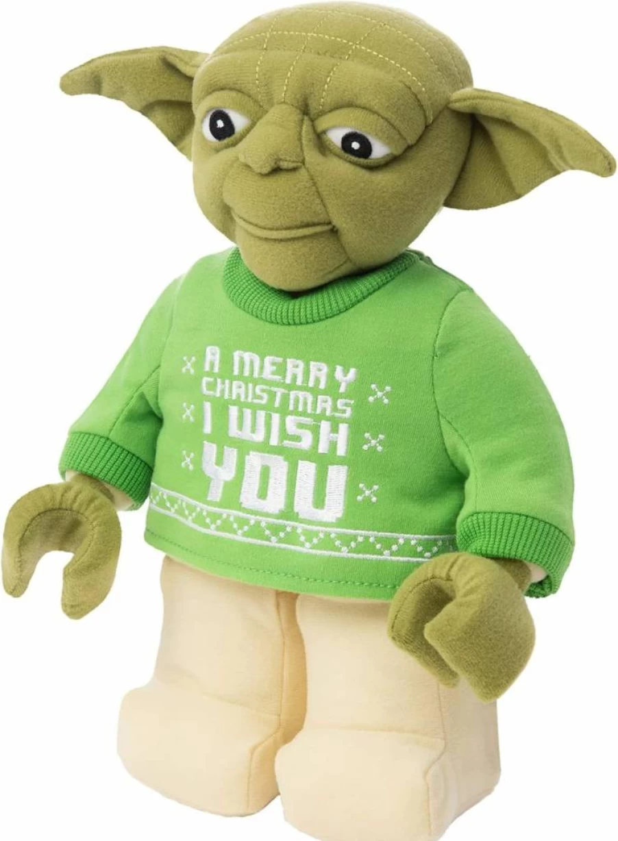 LEGO Star Wars Yoda Holiday Plush Toy by Manhattan Toy - Official Character Collectible