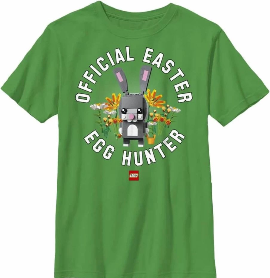 Fifth Sun Boys' Lego Easter Graphic Short Sleeve T-Shirt for Kids
