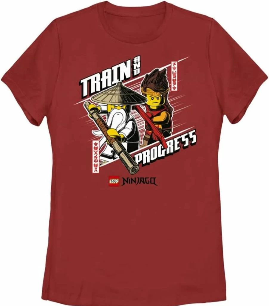 Fifth Sun Lego Ninjago Women's Short Sleeve T-Shirt | Ninja Progress Graphic Tee