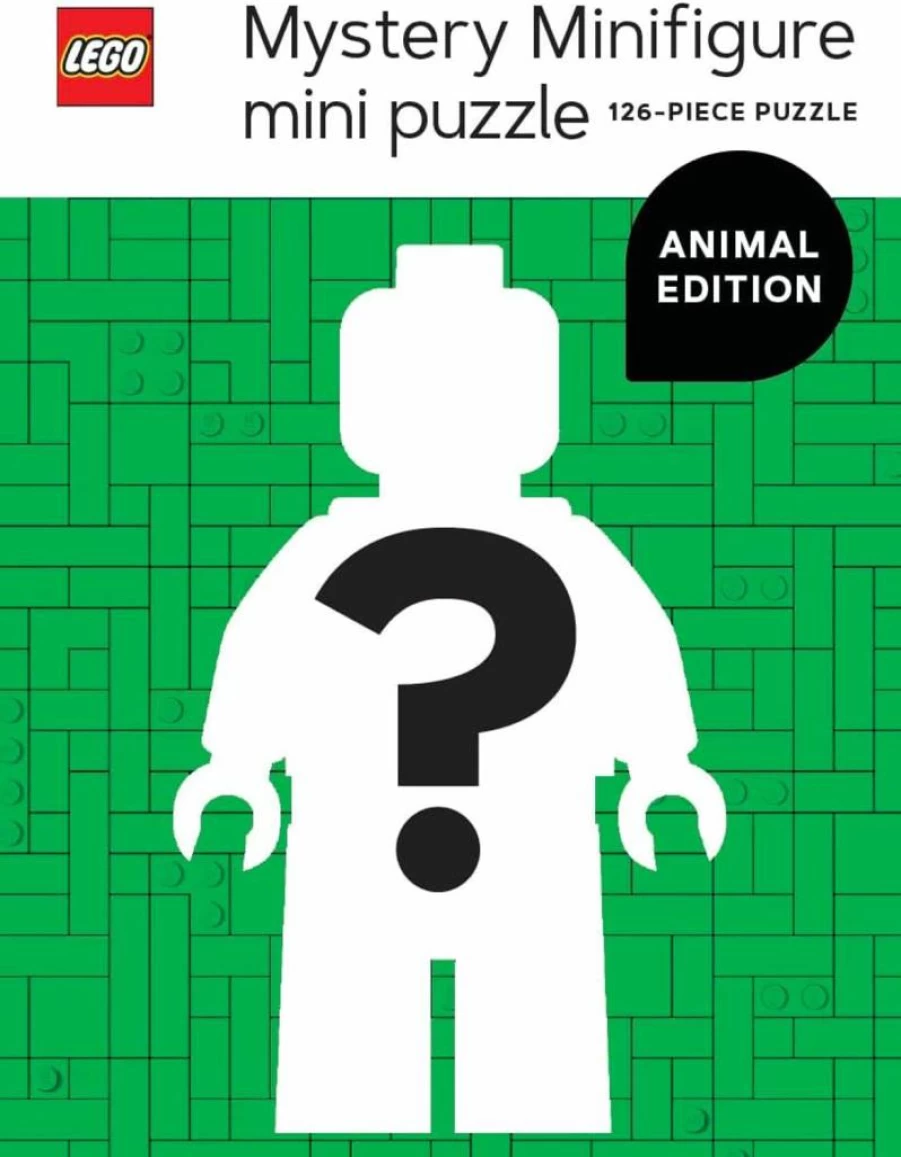 Chronicle Books LEGO Animal Mystery Minifigure Mini Puzzles – Collectible Building Toy