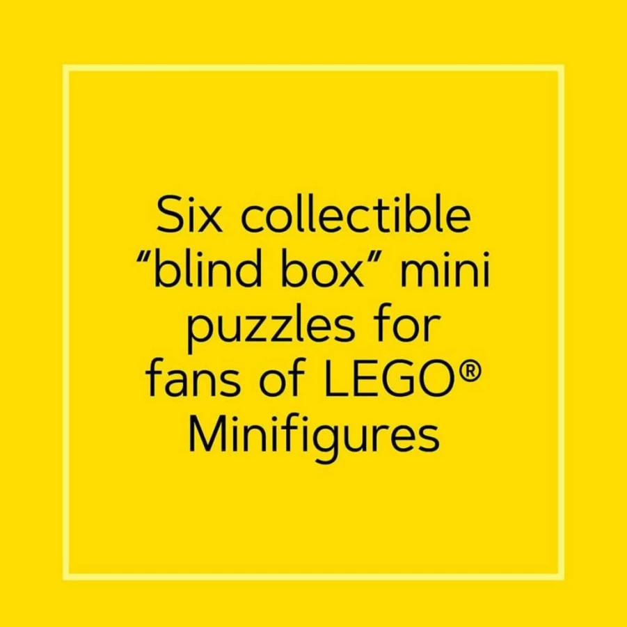 Chronicle Books LEGO Animal Mystery Minifigure Mini Puzzles – Collectible Building Toy