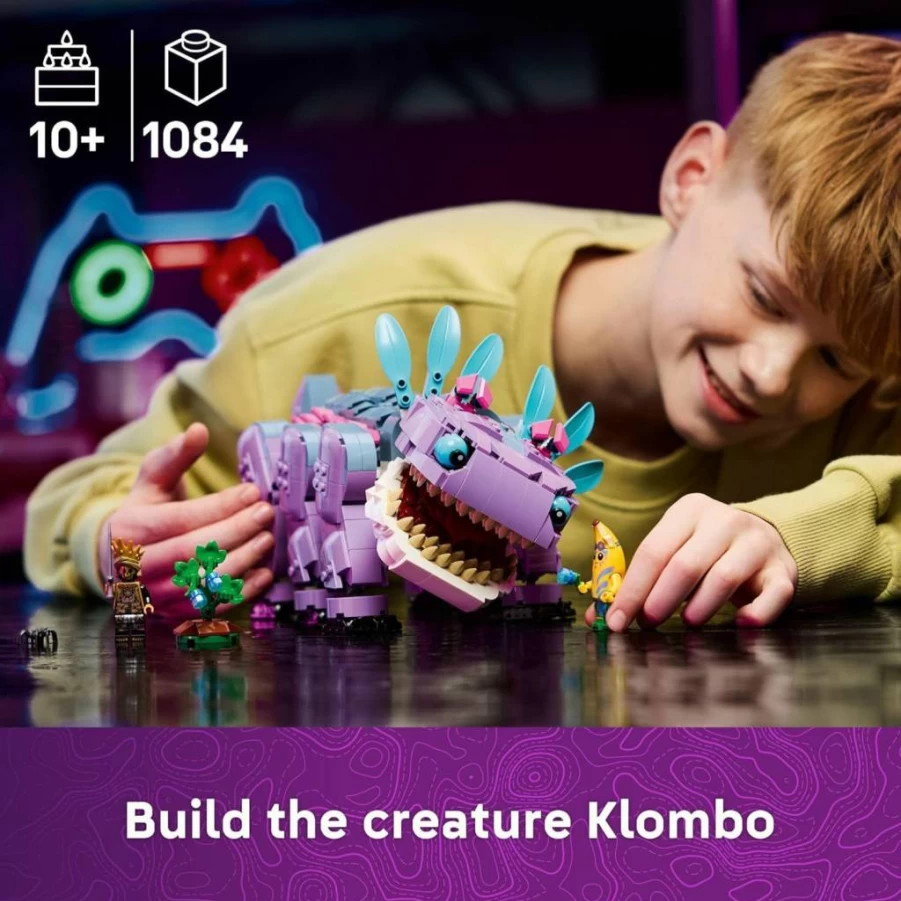 LEGO Fortnite Klombo Building Toy Set with Peely & Oro Minifigures - Creative Play Construction Kit for Kids Ages 10+ - 77077 Gift for Gamers & Birthday Presents