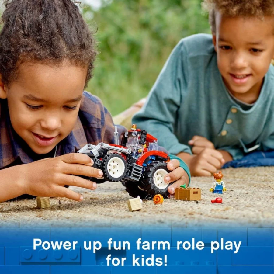 LEGO City Great Vehicles Tractor Building Set 60287 - 148 Pieces STEM Toy for Kids, Boys & Girls Ages 5+ | Creative Construction Play