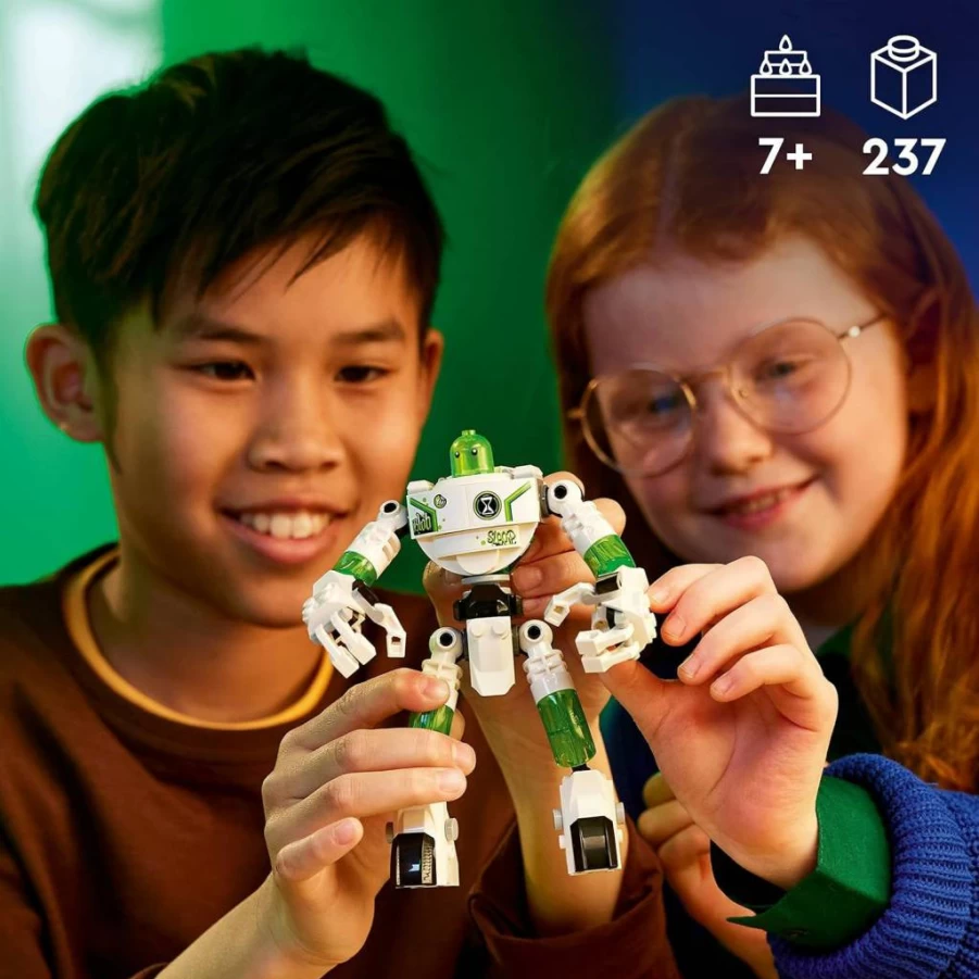 LEGO Dreamzzz 71454 Mateo and Z-Blob Robot Building Set, 2-in-1 Transformable Toy, Creative Gift for Kids Ages 7+ for Solo or Group Play