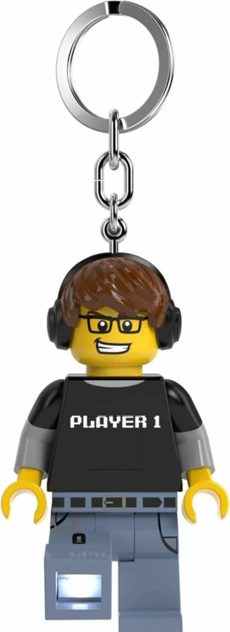 IQ 3 Inch Tall Lego Minifigures Keychain Light - Video Game Character (Ke217H) Collectible Toy Gift
