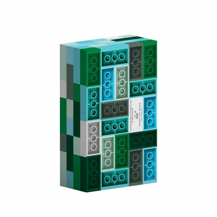 Amazon Exclusive Lego Note Brick - Creative Building Blocks Set in Blue-Green, Inspired by Chronicle Books Collaboration