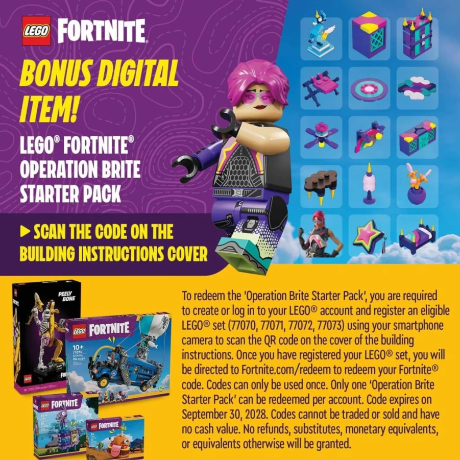 LEGO Fortnite Peely Bone Building Set 77072 - DIY Collectible Kit for Adults, Creative Home & Office Decor, Gift for Fortnite Fans Ages 18+