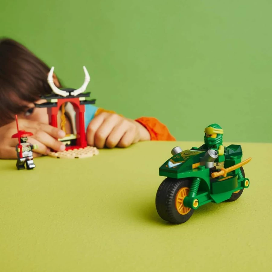 LEGO Ninjago Lloyd's Ninja Street Bike 71788 Building Kit for Kids Ages 4+, Easy-to-Build Motorcycle Toy Set for Pretend Play, Preschool Gift for Boys and Girls